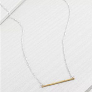 Silpada Underlined Bar Necklace